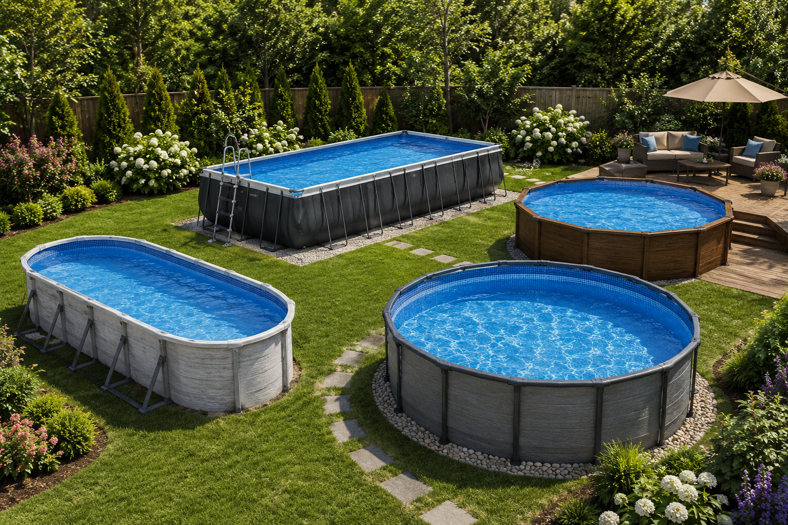 Most Popular Pool Sizes in America: Above Ground Pool Size Data Guide