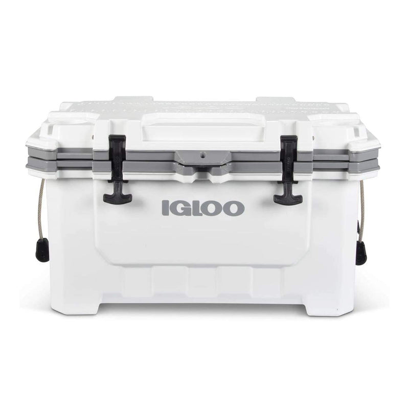 Igloo 00049830 IMX 70 Qt. Heavy Duty Injected Molded Construction Cooler, White