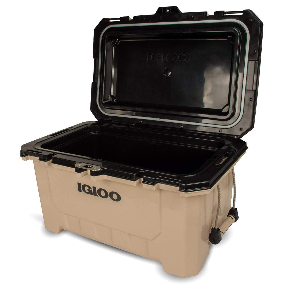 Igloo IMX 70 Qt. Insulated Ice Chest Roto-Molded Cooler w/ Handles, Tan (Used)