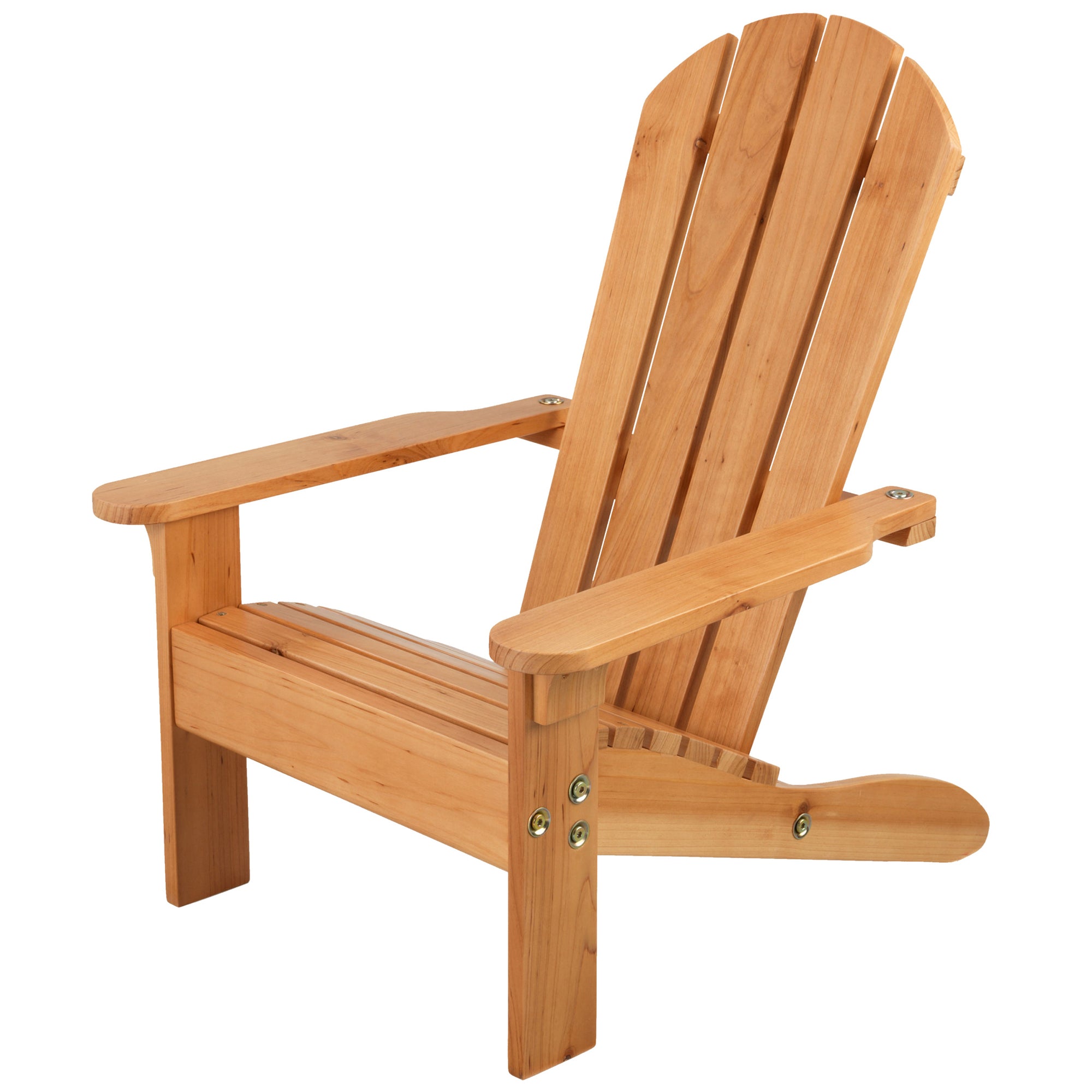 KidKraft Childrens Outdoor Patio Lawn Kid Sized Wooden Adirondack Chair, Honey