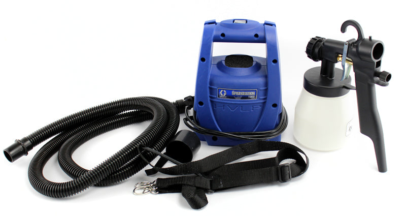 GRACO HV1900 350W HVLP House Paint Spray Station Machine System - Used