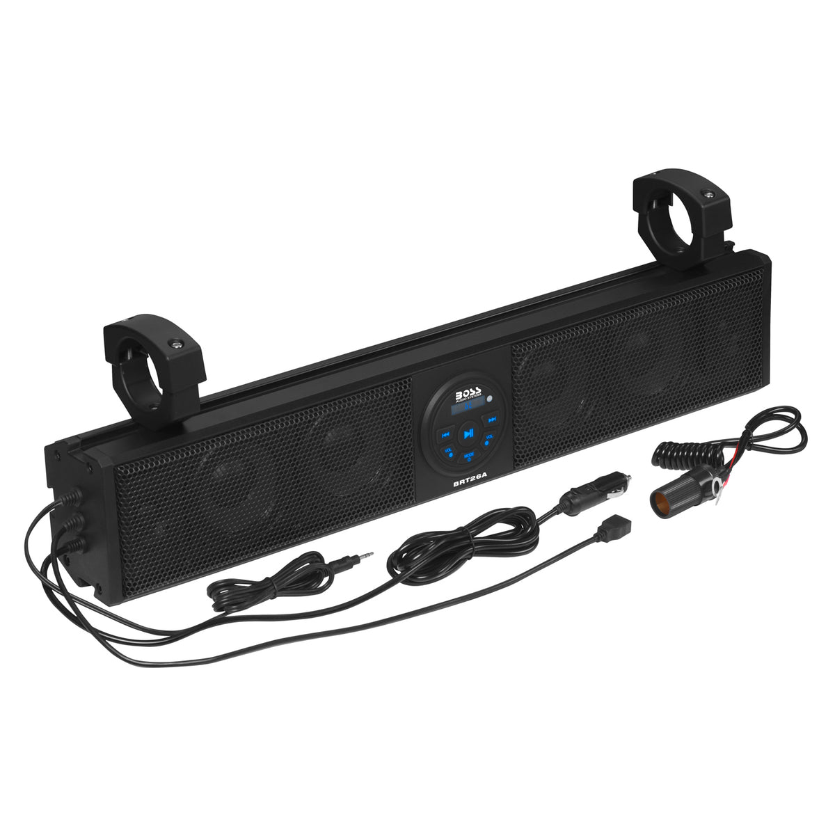BOSS Audio 26 Inch Waterproof ATV/UTV Bluetooth Sound Bar Amplifier Audio System
