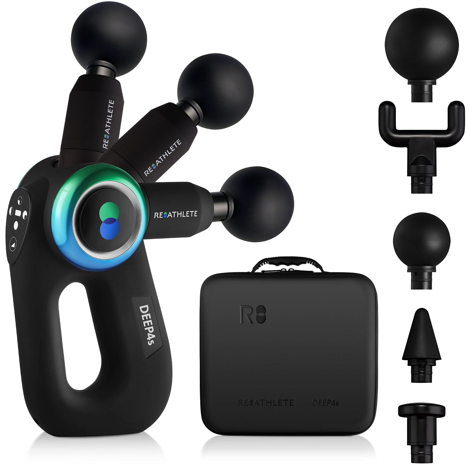 REATHLETE Percussive Therapy Device Handheld Massager Gun for Athlete (Open Box) - VMInnovations