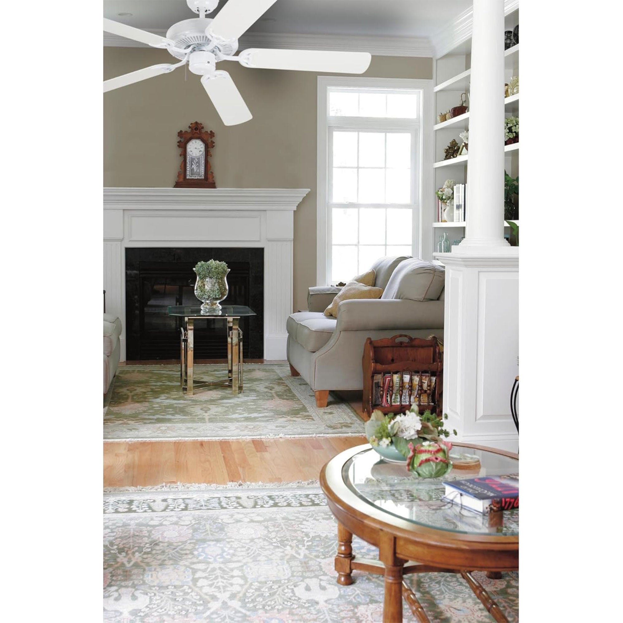 Westinghouse 2 Pack Contractor's Choice 52" Quiet Motor Flush Mount Ceiling Fan - VMInnovations