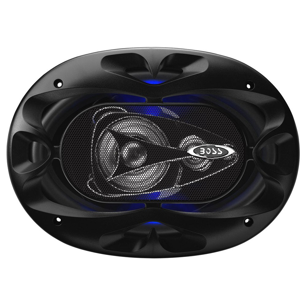 Boss BE694 Rage 4 Way 500W Full Range Mobile Audio/Video Speakers, Pair (4 Pack)