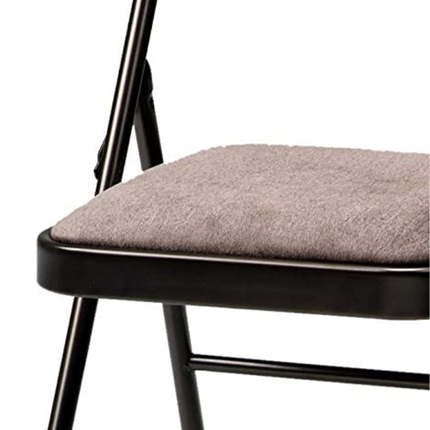 MECO 4-Pack of Corrin Fabric Padded Folding Chairs with 16x16 Inch Seat (Used) - VMInnovations