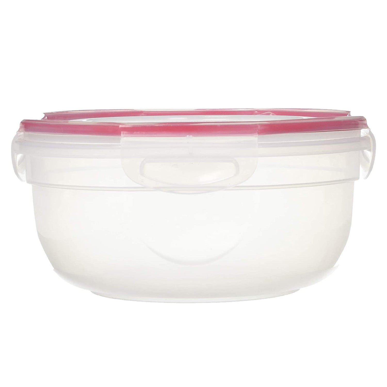 Sterilite Rocket Red Seal 2.5 Qt Plastic Food Storage Bowl Container with Lid - VMInnovations