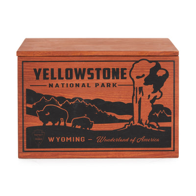 Better Wood Products Protect the Parks Fatwood Firestarter Crate, Yellowstone