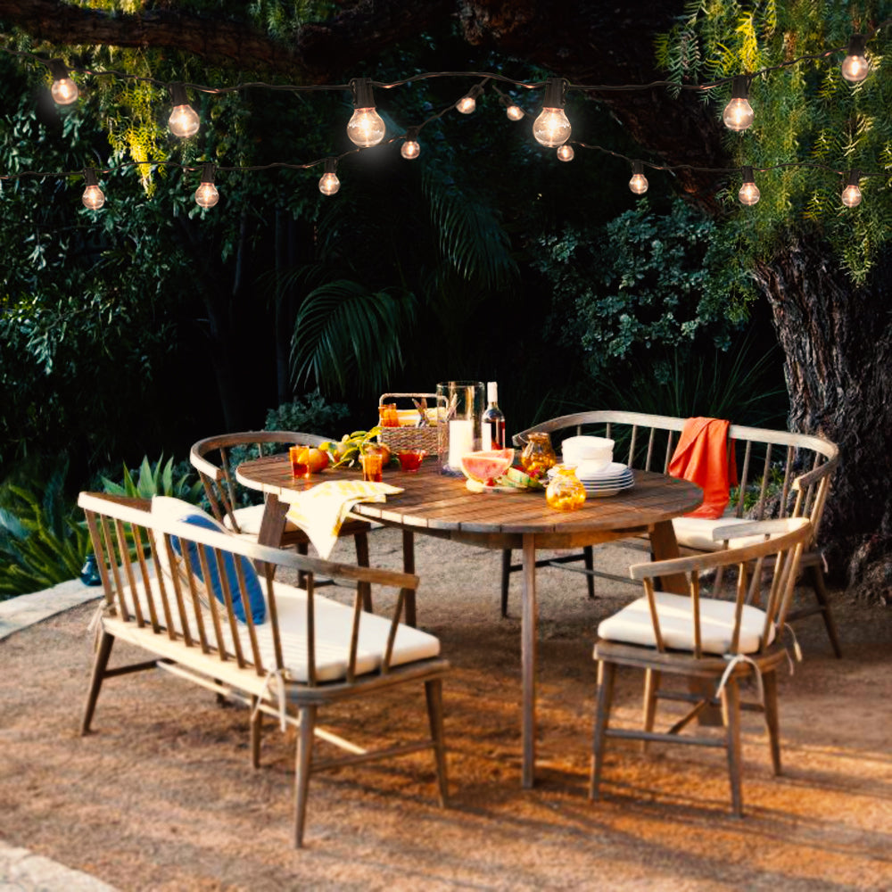 Brightech Waterproof LED 26 Feet String Patio Globe Lights (Open Box) - VMInnovations