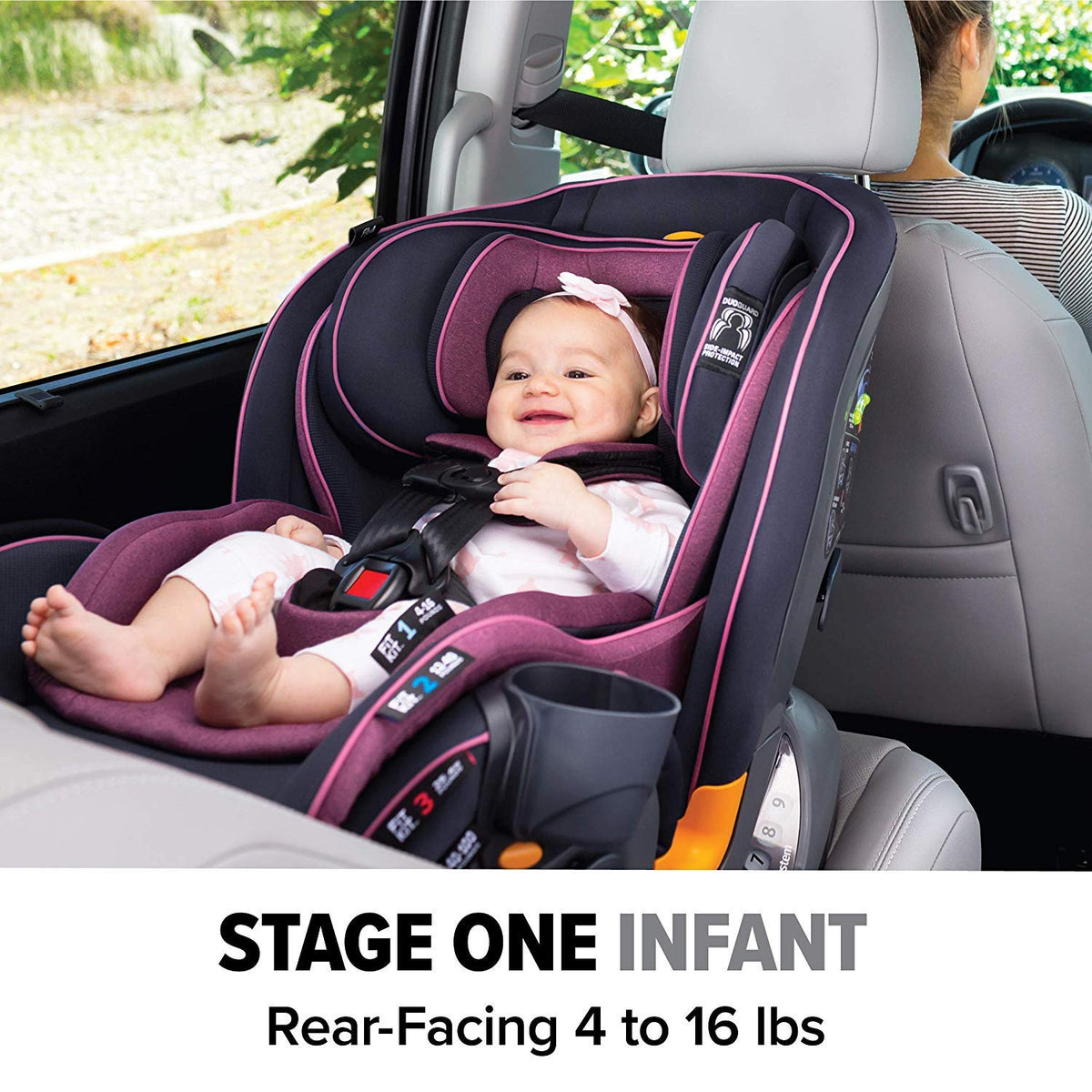 Chicco 07079645830070 Fit4 4-in-1 Convertible Infant Car Seat, Stratosphere - VMInnovations