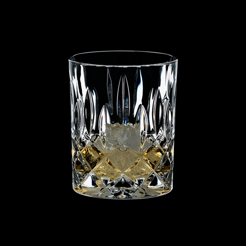 Riedel Spey Collection Crystal Scotch & Bourbon Tumbler Whiskey Glasses (2 Pack)