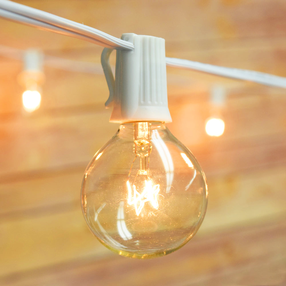 Brightech Ambience Globe White LED Waterproof String Lights, 26 Ft. (Open Box) - VMInnovations