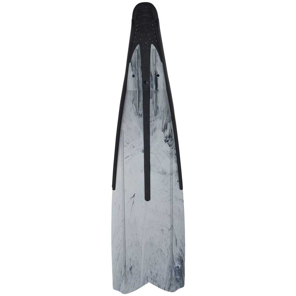 SEAC Shout Long Fins for Spearfishing and Freediving, Size 8 to 8.5, Gray Camo