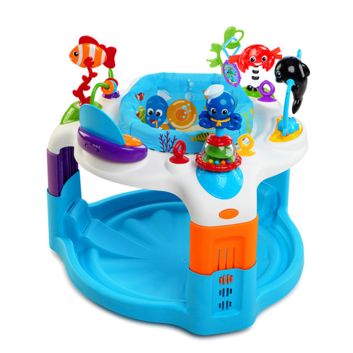 Baby Einstein Rhythm of the Reef Activity Saucer Bouncer Adjustable Play Center - VMInnovations