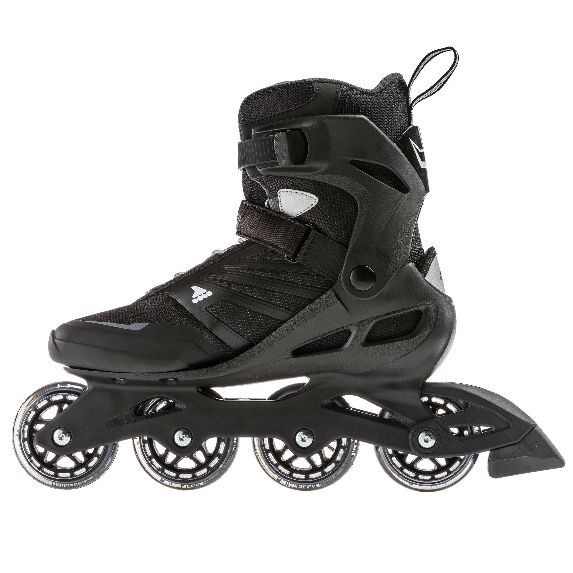 Rollerblade Mens Adult Fitness Inline Skate, Size 11, Black, Silver (For Parts)