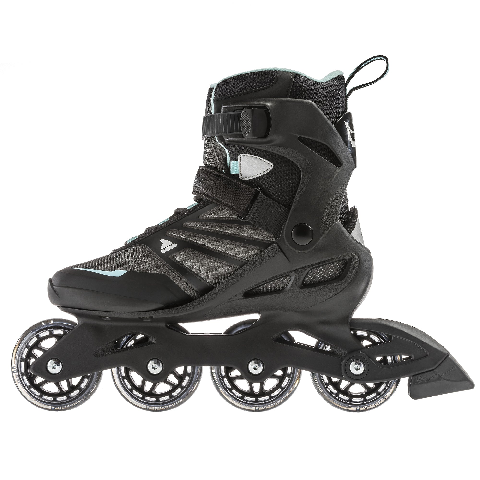 Rollerblade Zetrablade Women's Adult Inline Skate Size 7, Black (For Parts)