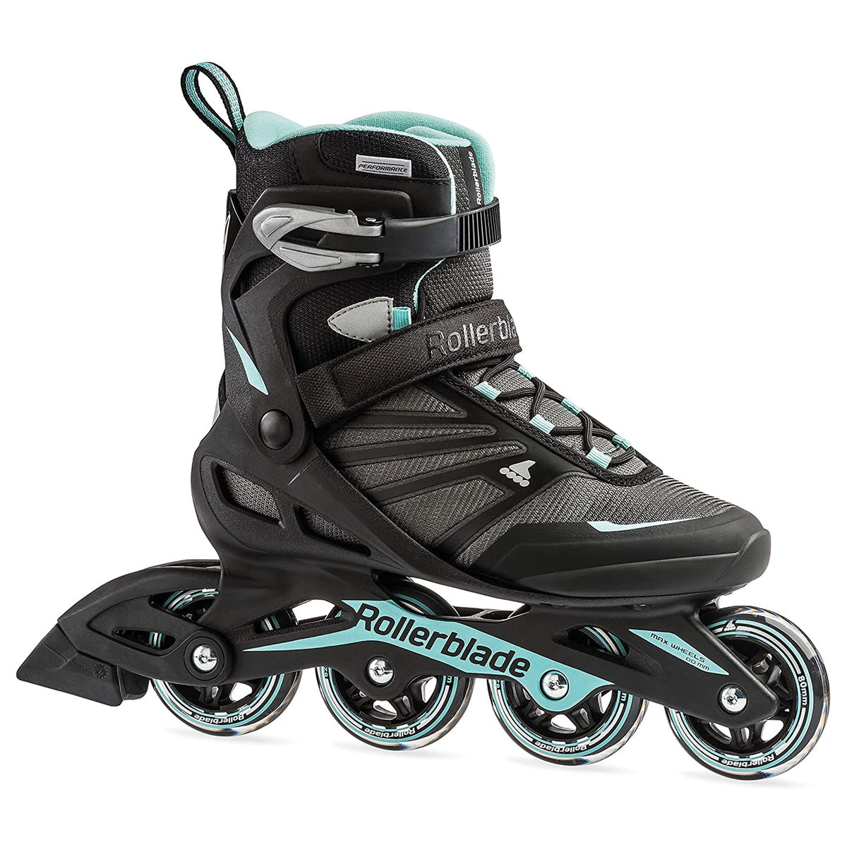 Rollerblade Zetrablade Women's Adult Inline Skate Size 7, Black (For Parts)