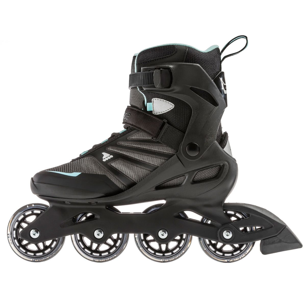 Rollerblade W Womens Adult Fitness Inline Skate, Size 9, Black, Blue (Used)