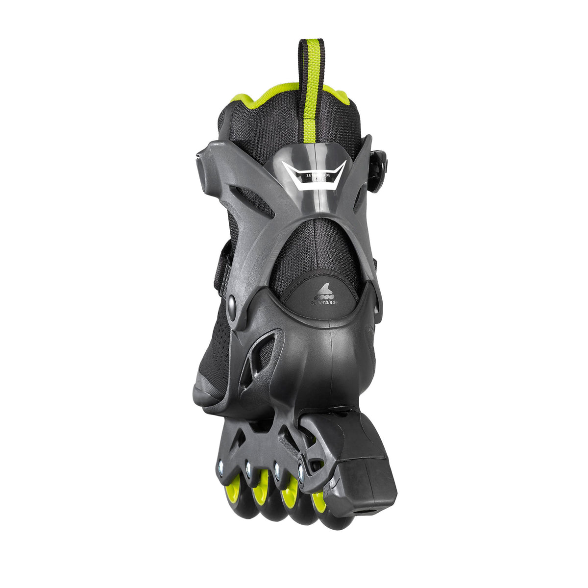 Rollerblade Zetrablade Elite Mens Fitness Inline Skates, Size 10, Black and Lime