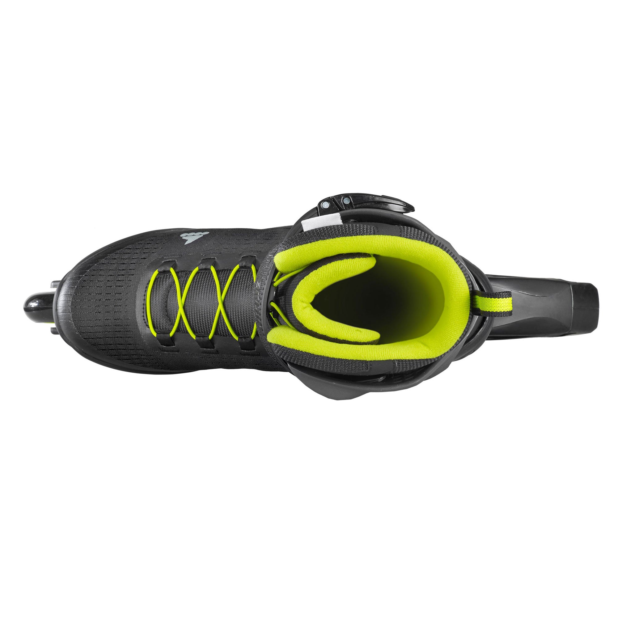 Rollerblade Zetrablade Elite Mens Fitness Inline Skates, Size 10, Black and Lime - VMInnovations
