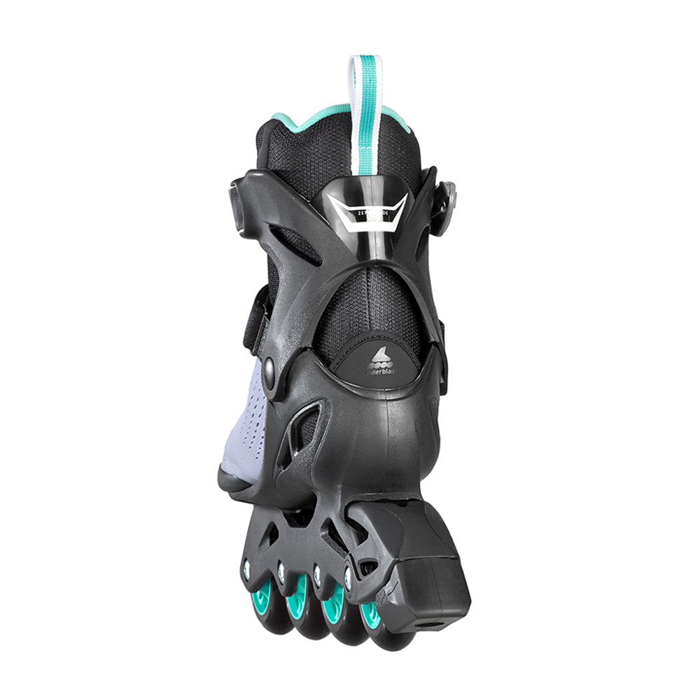Rollerblade Zetrablade Elite Women's Adult Inline Skate Size 8, Black & Blue