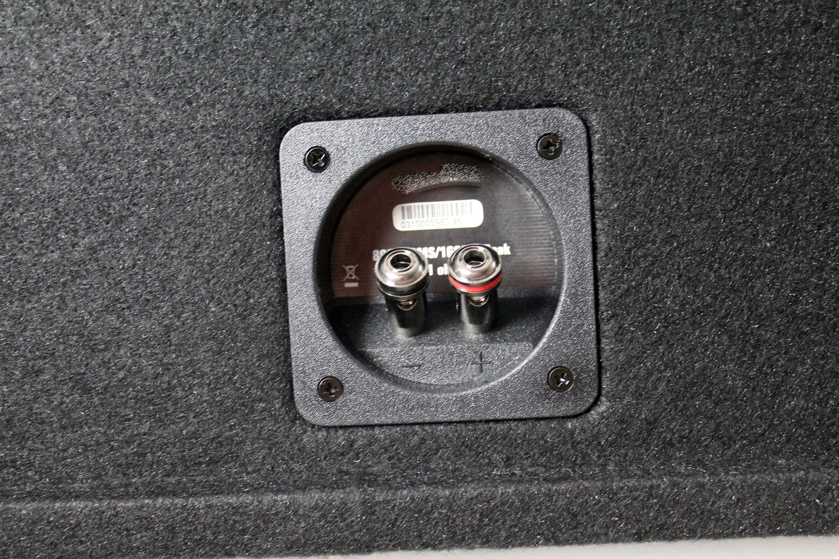 Rockford Fosgate 12 Inch 2400 Watt Dual Loaded Subwoofer Sub Enclosure (4 Pack)