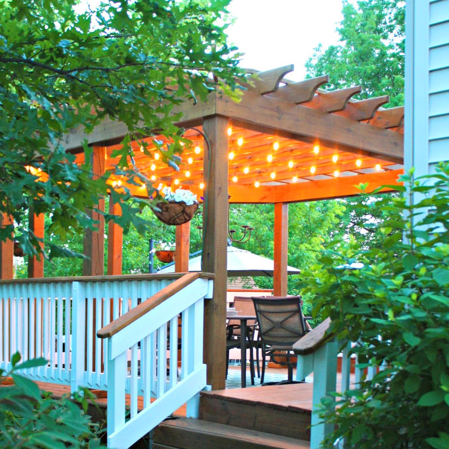 Brightech Ambience Edison White LED Waterproof String Lights, 48 Ft. (Open Box) - VMInnovations