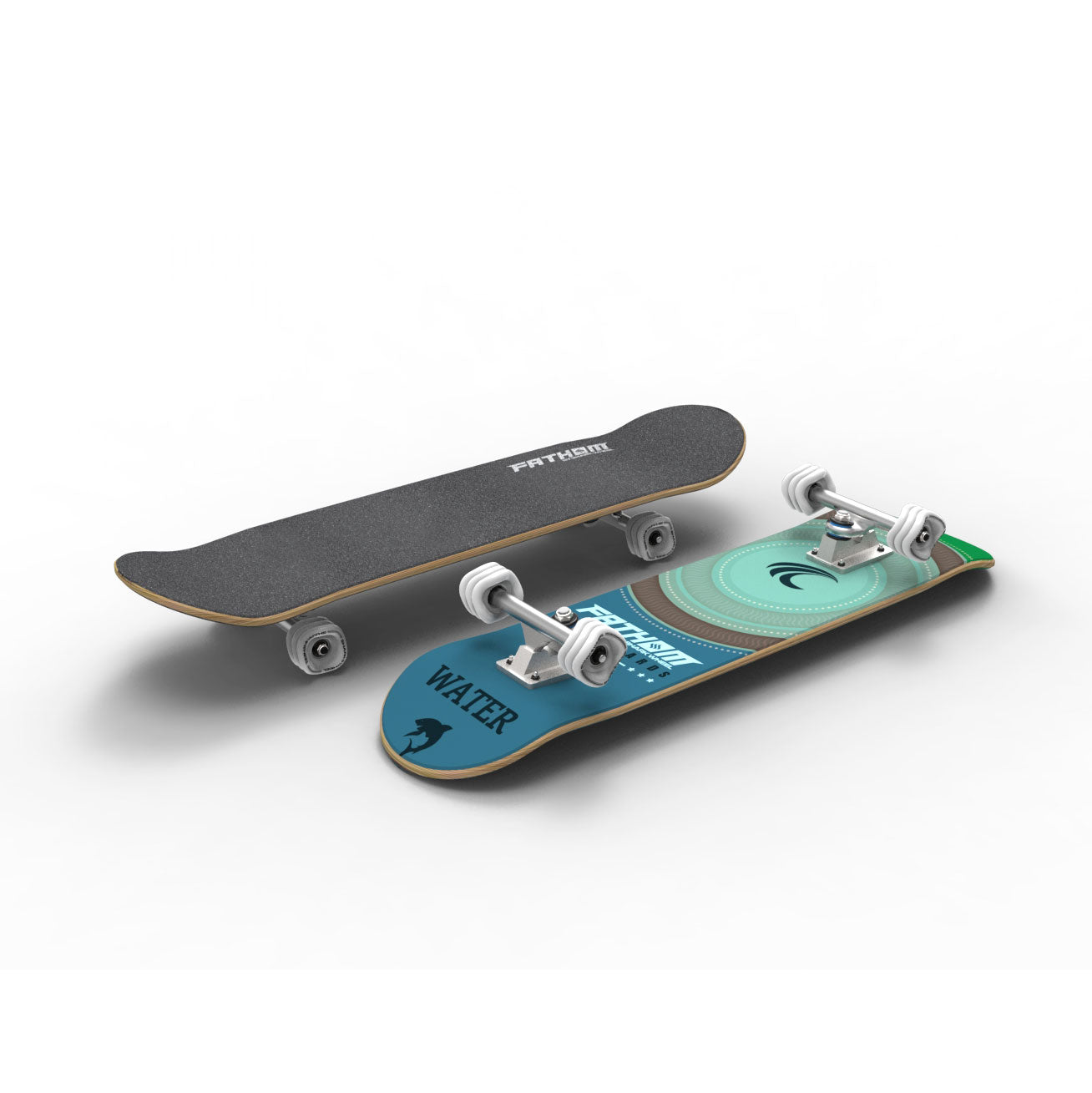 Fathom Elements Water Skateboard | Fathom Large/Extra Large Skateboard Helmet