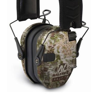 Walker's Razor Slim Shooter Ear Protection Muffs with NRR of 23dB, Camo (2 Pack)