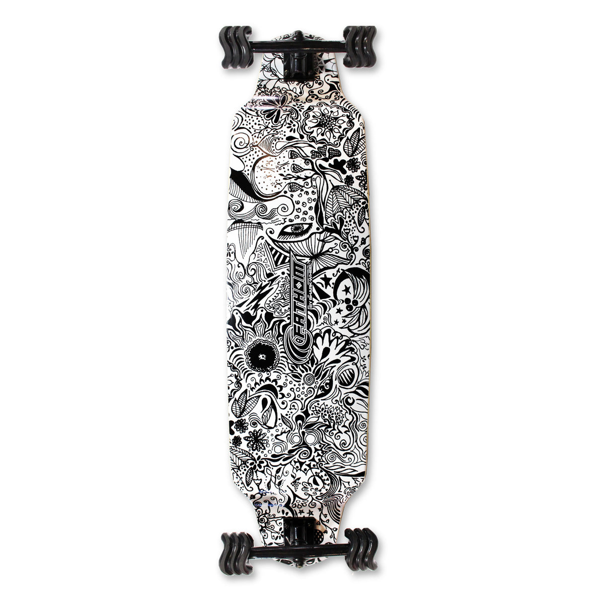 Fathom by Shark Wheel Day Dreamer Longboard | Fathom Padded Medium/Large Helmet