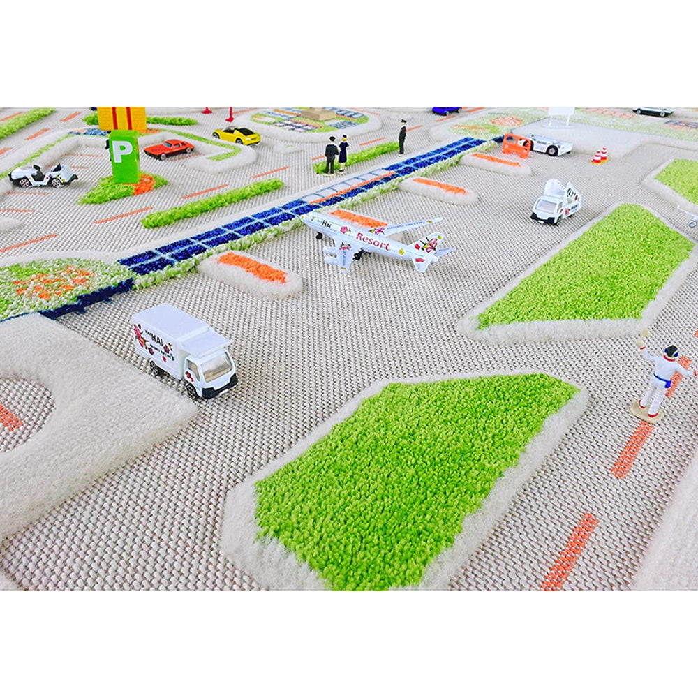 IVI 3D Play Carpets 71 x 52.5-inch Mini City Educational Toddler Mat Rug, Large - VMInnovations
