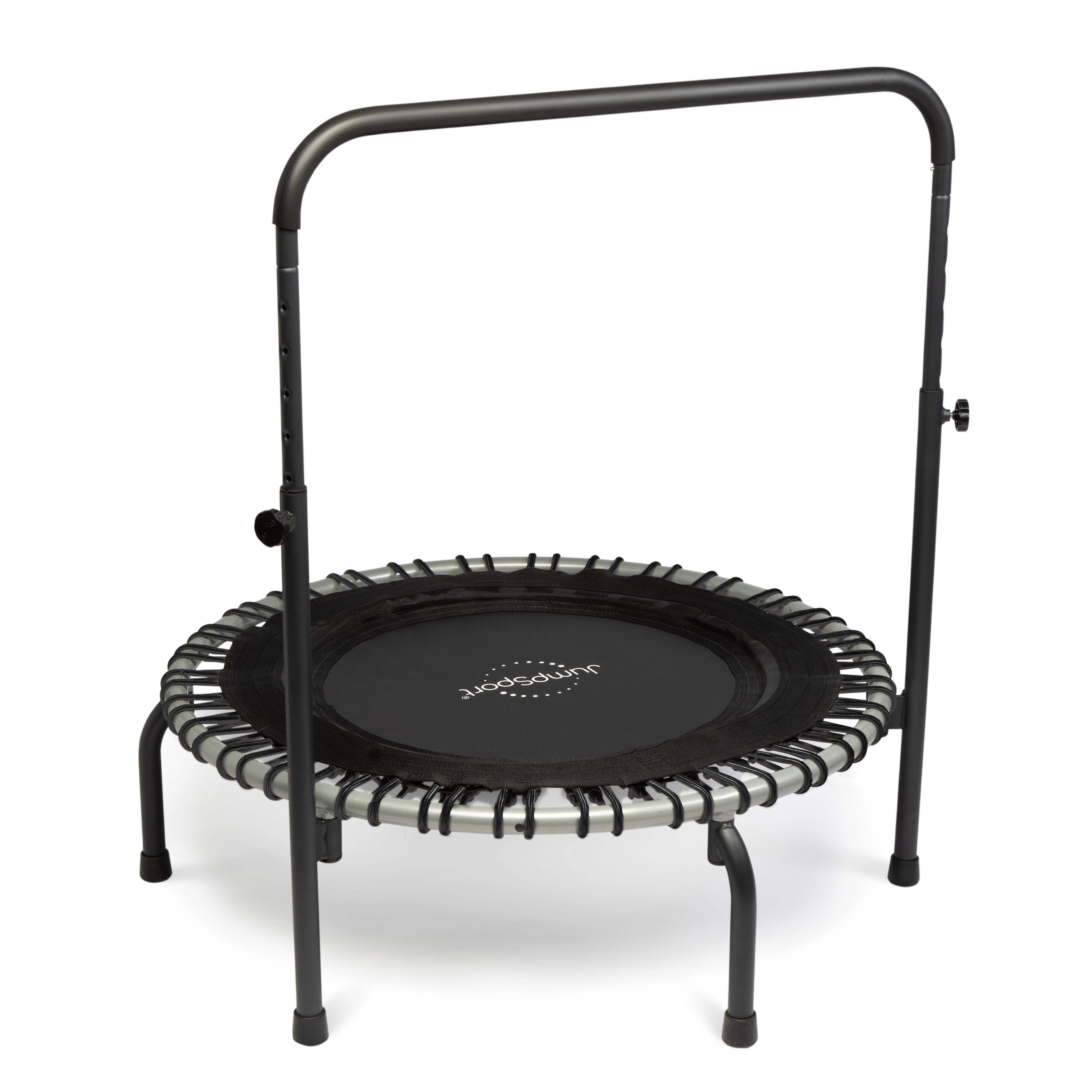 JumpSport 350i 39" Fitness Trampoline and Handle Bar with 30 Bungees (For Parts) - VMInnovations