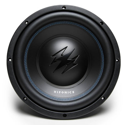 Hifonics 10 Inch Subwoofer (2 Pack) + Complete Installation Kit and Accessories