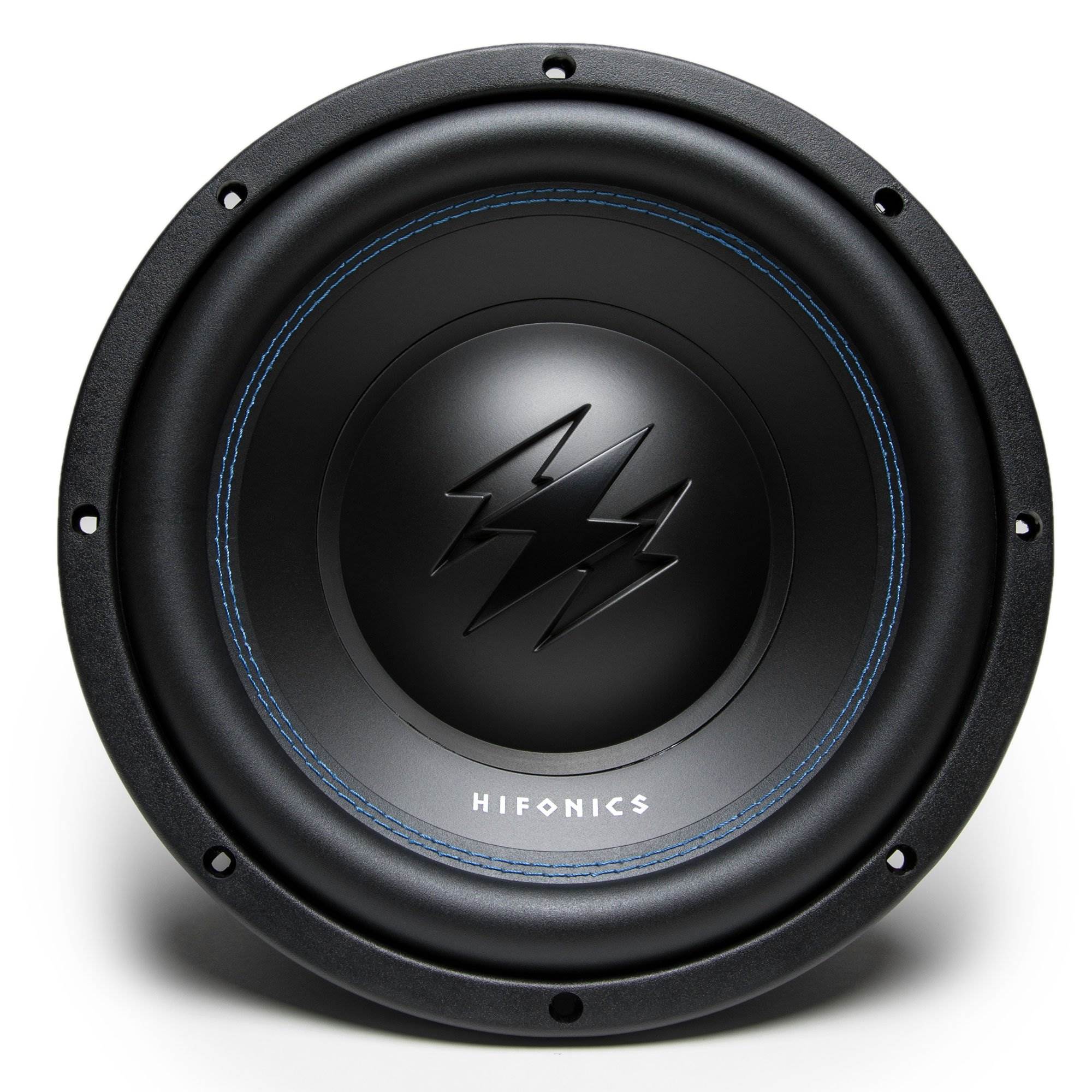 Hifonics 10 Inch Subwoofer + Crunch Amp + Q-POWER Enclosure and Installation Kit