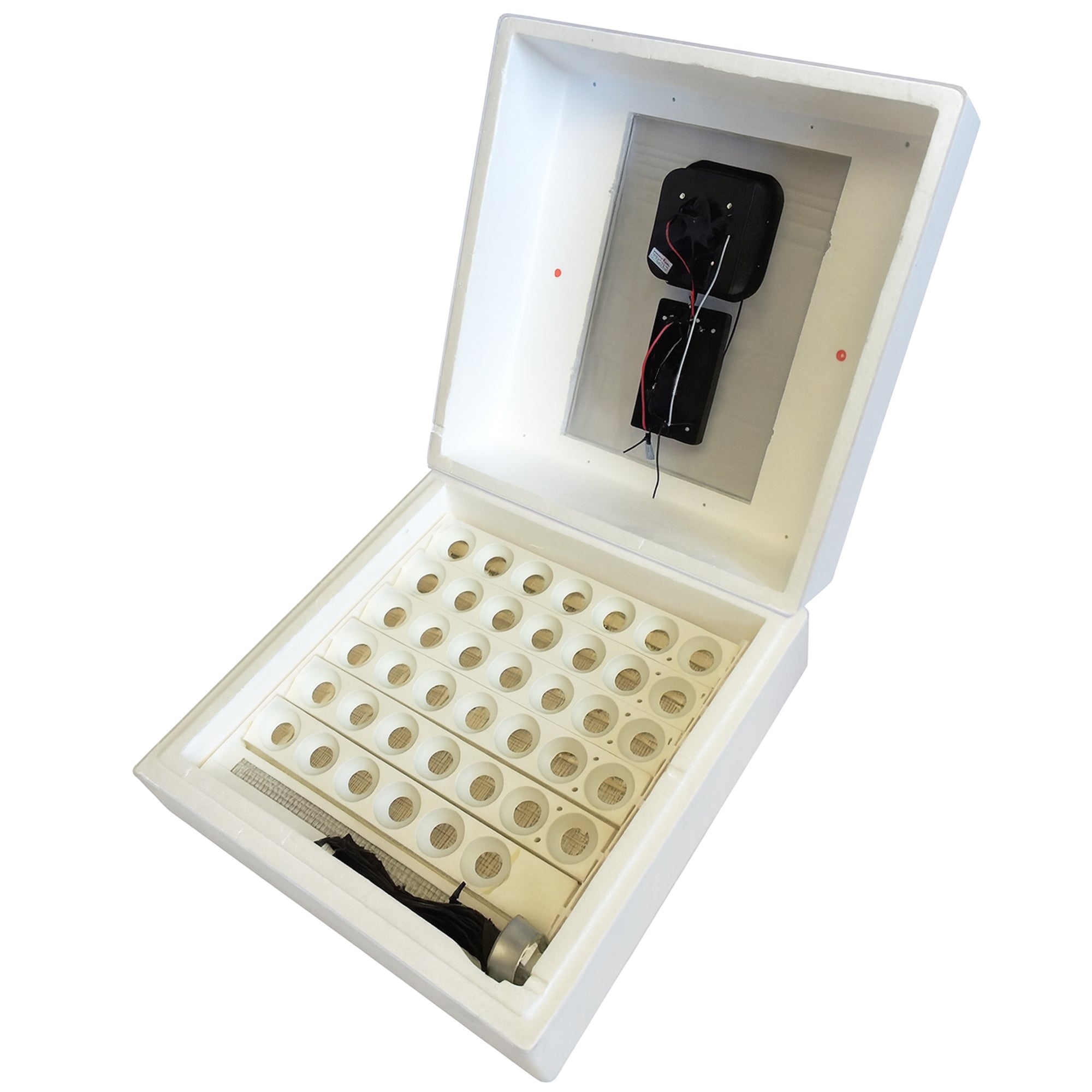 Farm Innovators 2450 Digital Air Incubator w/ Auto Egg Turner, White (Used) - VMInnovations