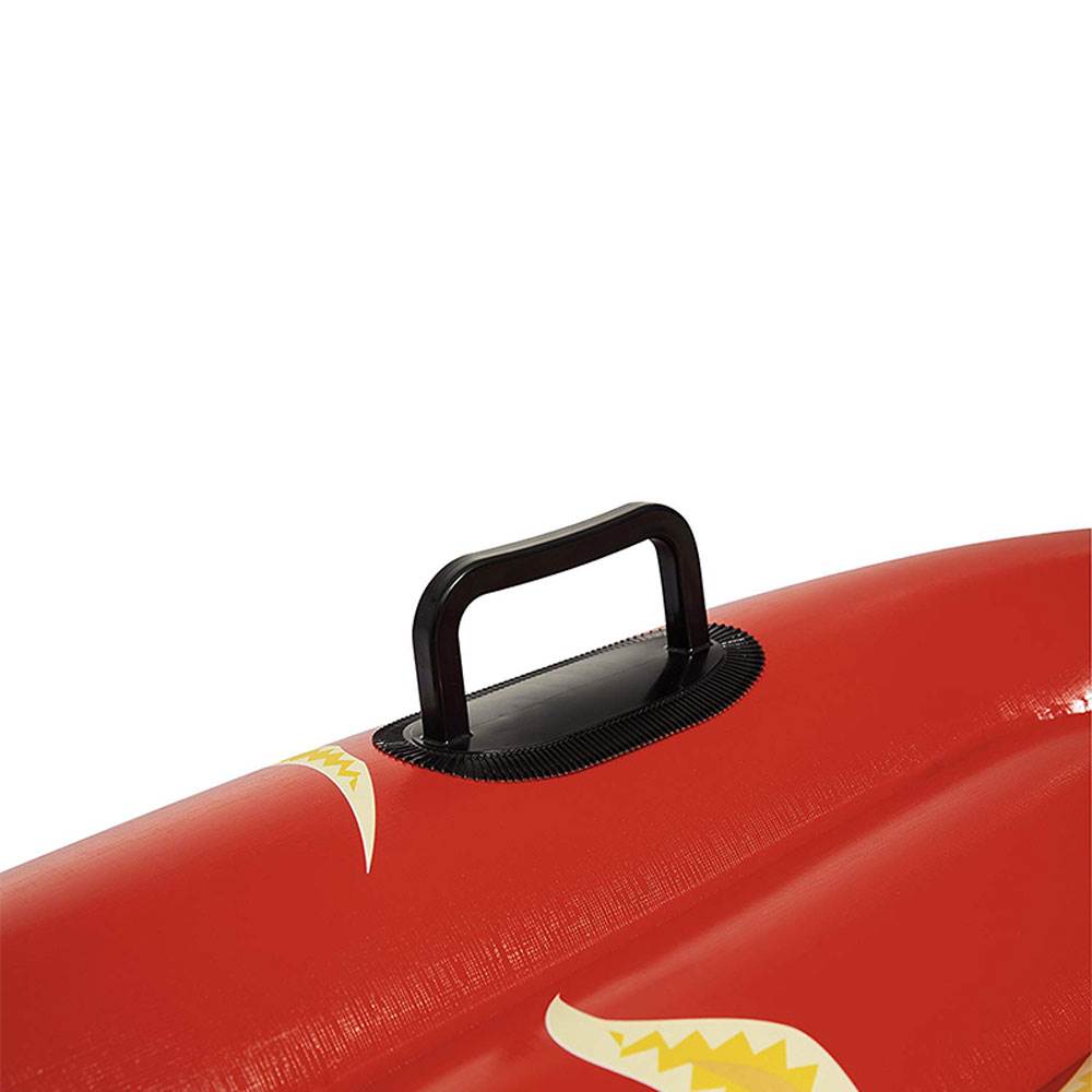 Bestway H2GO Snow Flurryz Sled Outdoor Inflatable Kids Snow Tube Sled, Red
