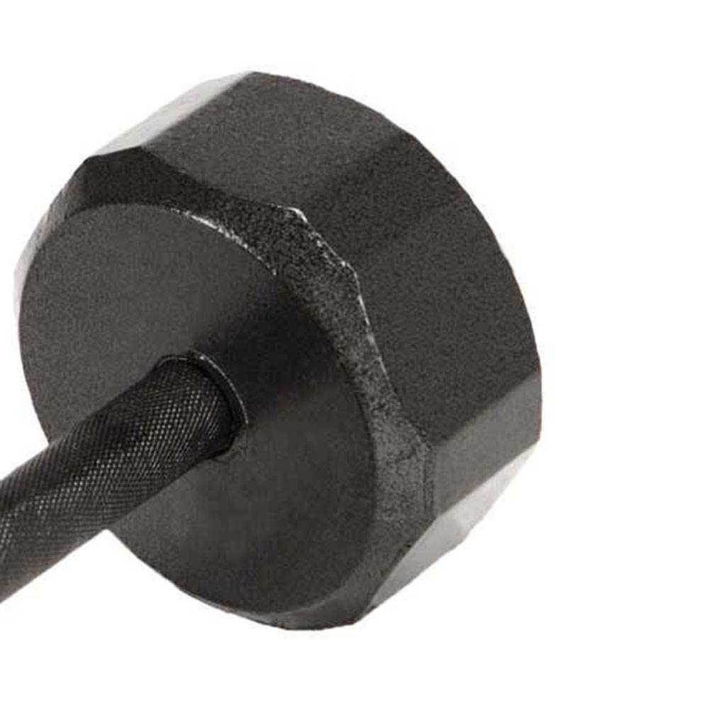 Marcy Pro TSA Hex 15 Pound Iron Home Gym Free Weight Dumbbells, Black (2 Pack)