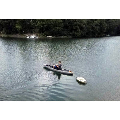 CreekKooler Floating Insulated 30 Quart Kayak Beverage Cooler, Tan (Open Box)