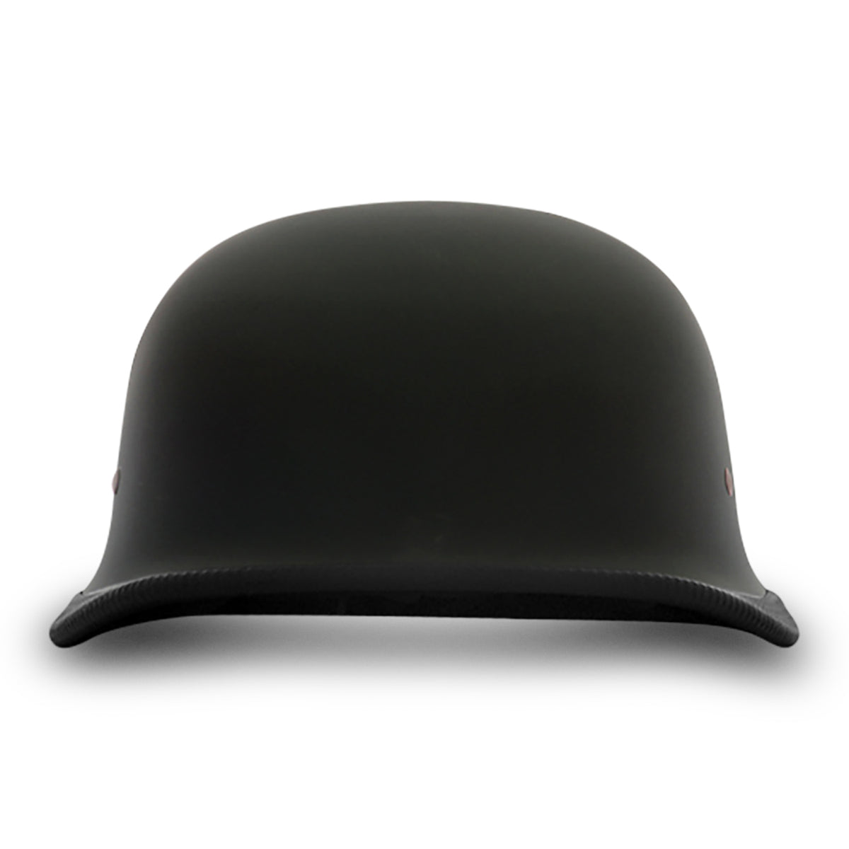 Daytona Helmets Premium Classic German Novelty Motorcycle Helmet, Dull Black 2XL