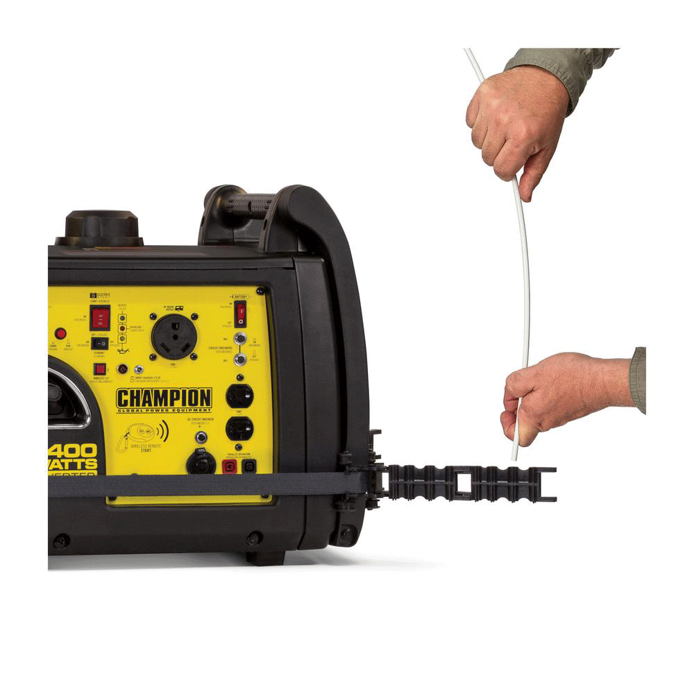 Champion 3100 Watt Quiet Gasoline Inverter Generator + Storm Shield Cover