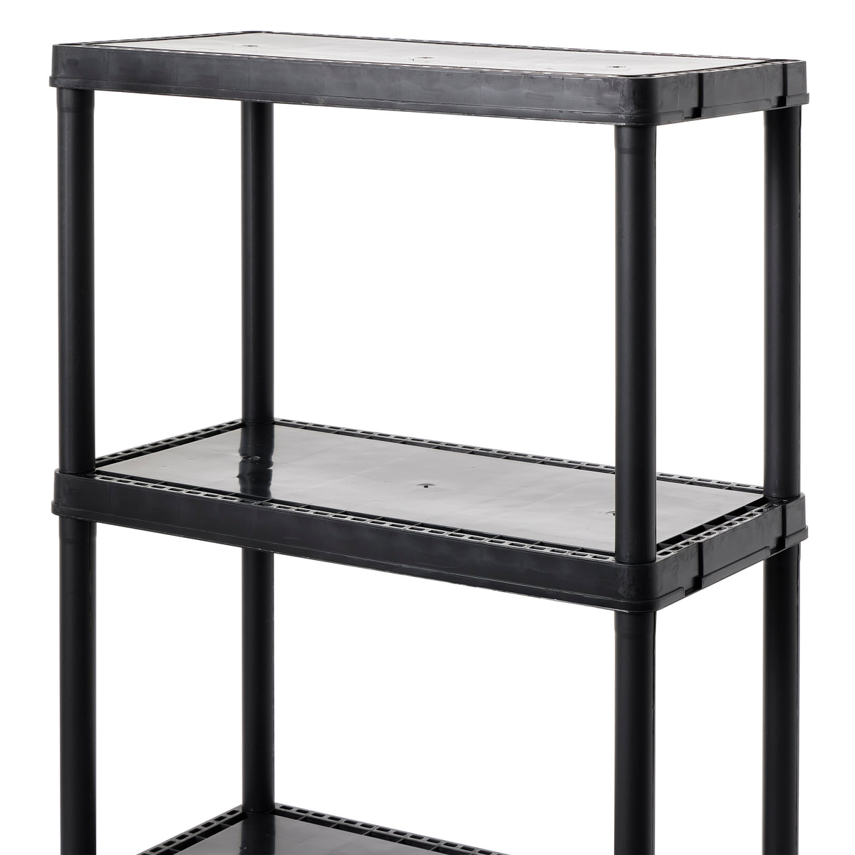 Gracious Living 4-Tier Shelf Indoor Garage Storage Shelving Unit (7 Pack)