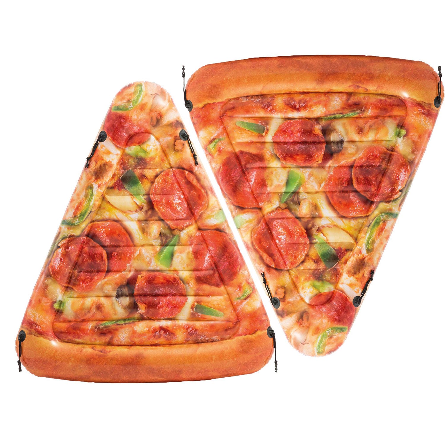 Intex Giant Inflatable Pizza Slice Float For Beach or Swimming Pool  (2 Pack) - VMInnovations