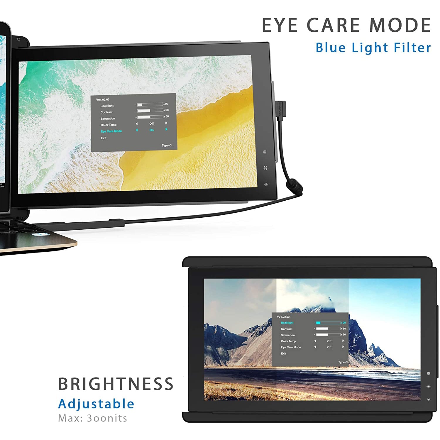Mobile Pixels Trio Portable 12.5 Inch Monitor Extension for Laptops (Open Box) - VMInnovations