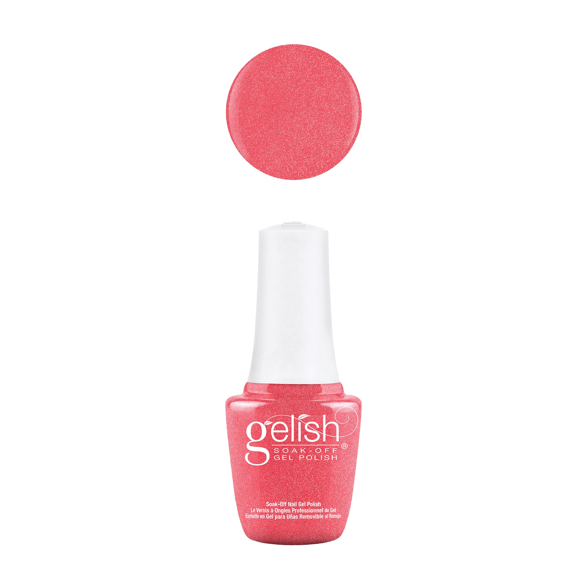 Gelish Mini Makin' A Splash Gel Nail Polish w/ 110 Stiletto Tips Kit & LED Light - VMInnovations