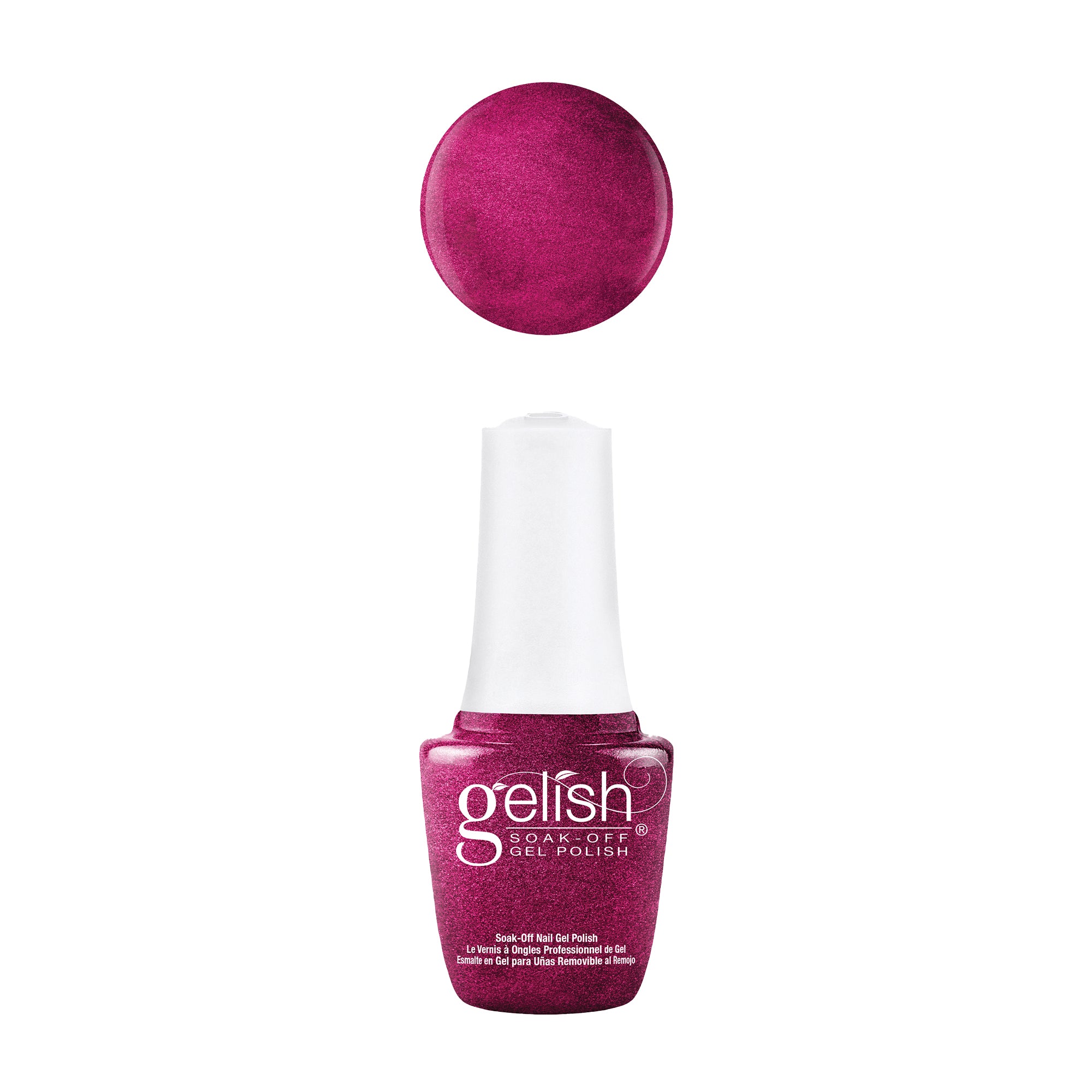 Gelish Mini Makin' A Splash Gel Nail Polish w/ 110 Stiletto Tips Kit & LED Light - VMInnovations