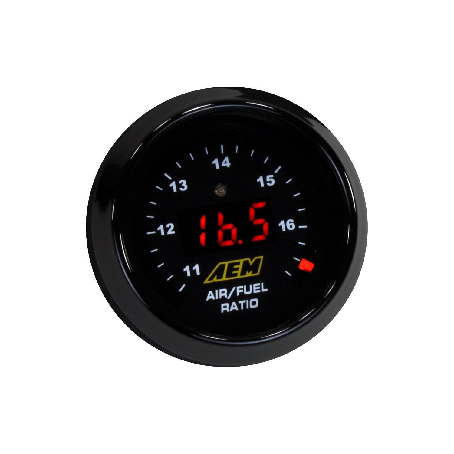 AEM Electronics Original Wideband O2 UEGO Air/Fuel Ratio Gauge, Black (Open Box)