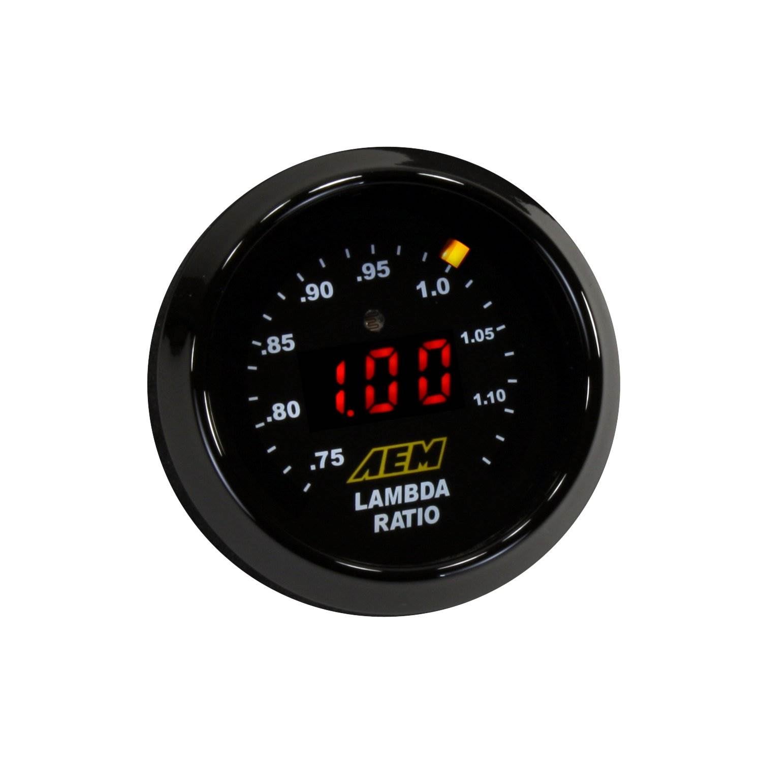 AEM Electronics Original Wideband O2 UEGO Air/Fuel Ratio Gauge, Black (Open Box)