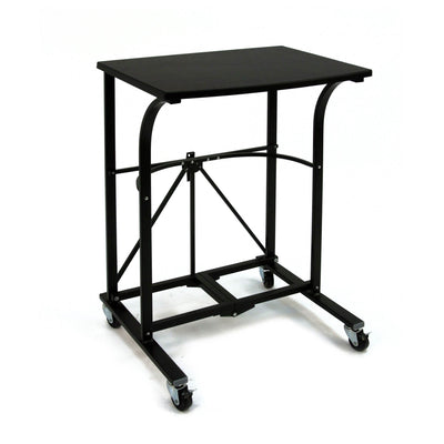Origami Group RDP-01 Easy To Move Steel 4 Locking Wheel Foldable Trolley Table