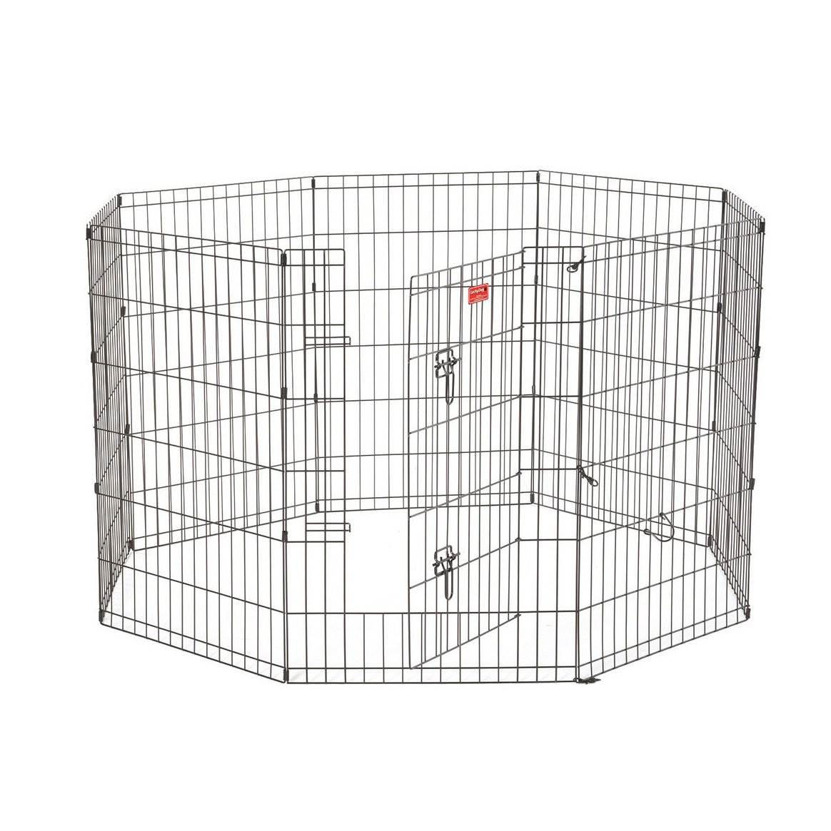 Lucky Dog Modular Pet Portable Exercise Puppy Play Pen, 36 inches (Open Box)