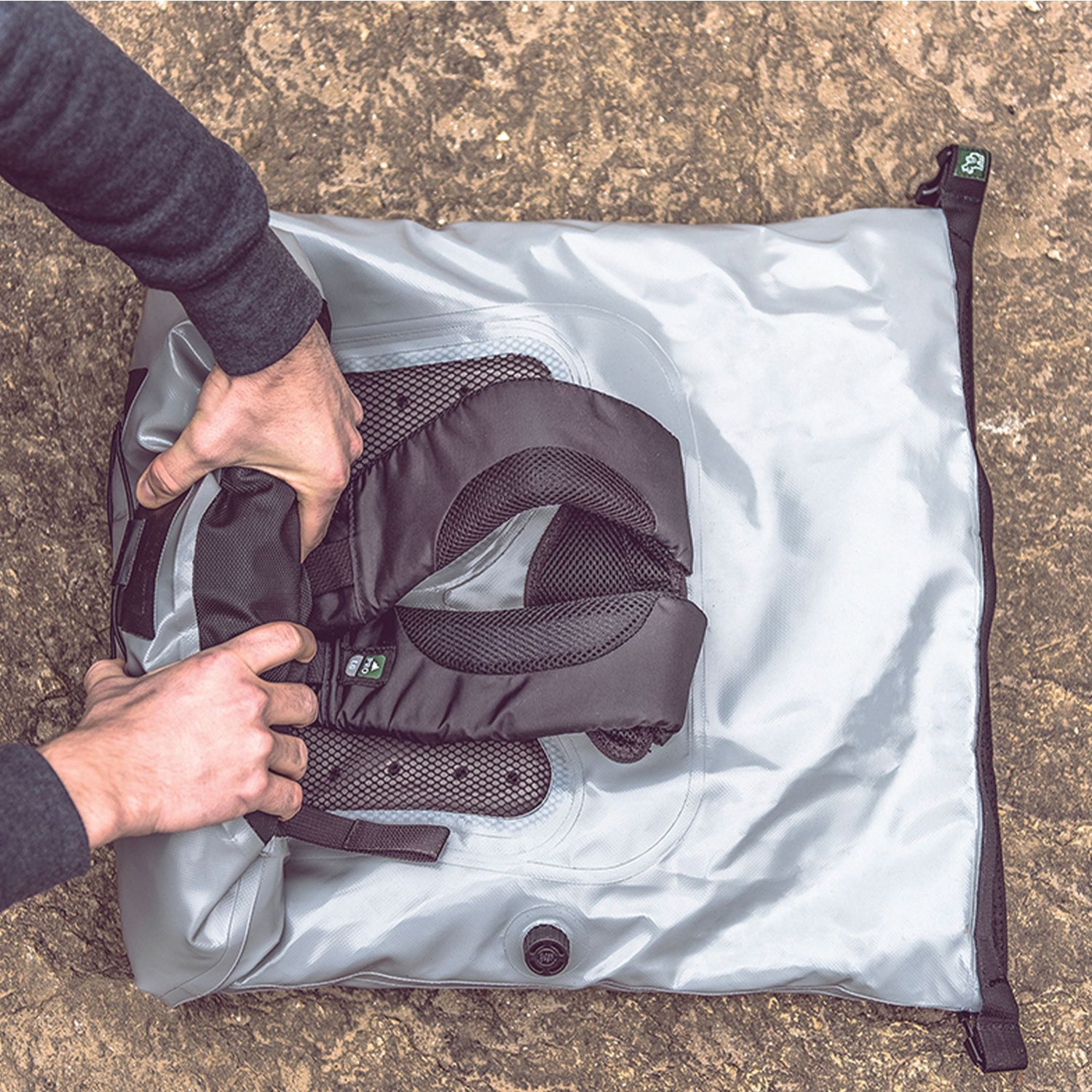 IceMule Pro 23 Liter 18 Can Insulated Waterproof Backpack Cooler Bag (For Parts)
